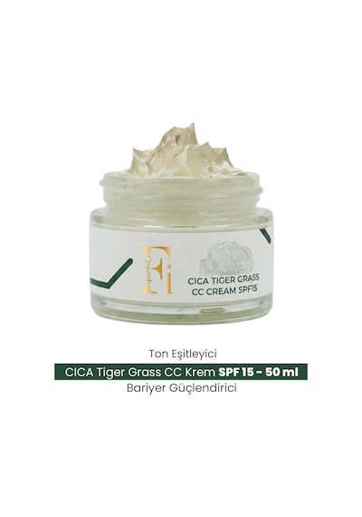 Ton Eşitleyici Bariyer Güçlendirici Tiger Grass 15 Spf Cica Cc Krem 30 Ml Çok Renkli