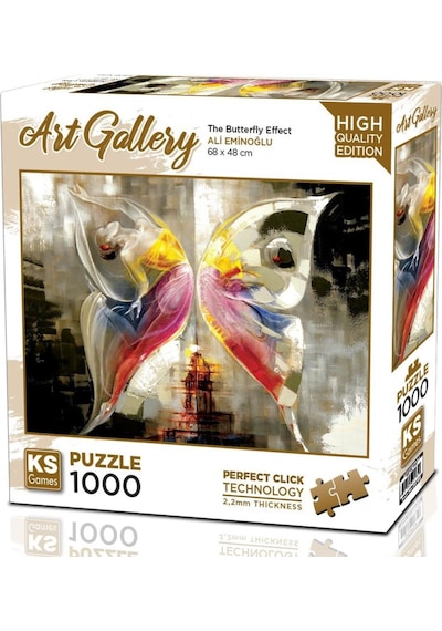 Ks Games 1000 Parça Kelebek Etkisi Ali Eminoğlu Puzzle