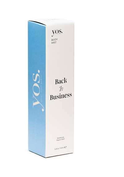 Yos. Back In Business Body Mist 100 Ml Narenciye, Paçuli & Sedir Kokulu Vücut Spreyi