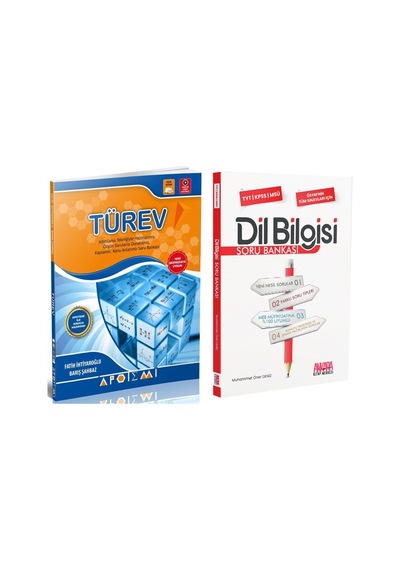 Apotemi Türev Ve Akm Dil Bilgisi Soru Bankası Seti 2 Kitap