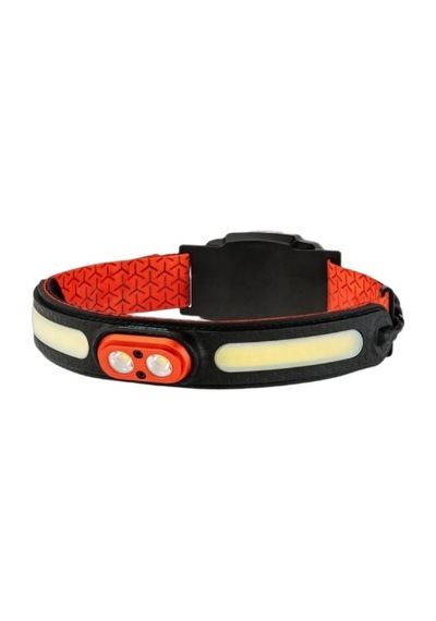 Nebo True Nebo Curvbeam Şarjli Kafa Feneri Unisex Fener - Renkli Gri - Turuncu