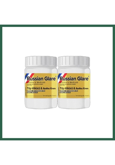 Bezos Russ Glare Tüylere Krem Nano 2li X 50 Ml Russ Merhemi Bzs01