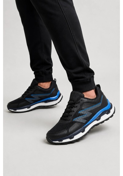 Ht Hotin Helix Erkek Spor Ayakkabı Jel & Köpük Tabanlı Ultra Konfor Günlük Sneaker Siyah-mavi Siyah - Mavi Ht Hotin Helix Erkek Spor Ayakkabı Jel & Köpük Tabanlı Ultra Konfor Günlük Sneaker Siyah-mavi Siyah - Mavi