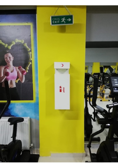 Yangın Tüpü Sehpası Askı Dolabı Ve Rafı