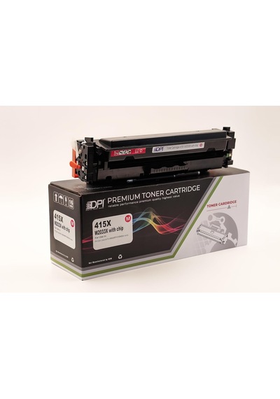 Dpi Toner "hp 415x-w2033x Muadil Toner M M454dw/ M479fnw/ M479fdw - Çipli" Magenta