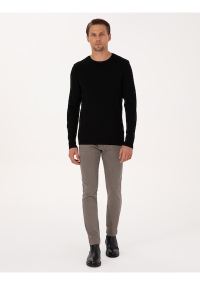 Pierre Cardin Erkek Siyah Kazak /triko 50316798-vr046 Siyah