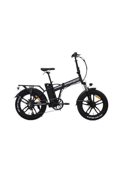 Kron Elektron Zuma 20 Jant Katlanabilir 36 Volt 350 Watt Elektrikli Bisiklet Siyah