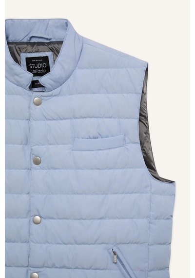 DeFacto Slim Fit Dar Kesim Çıtçıt Kapamalı Kaz Tüyü Yelek E6420AX25SPBE196