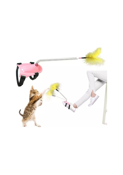 Tineke Yaylı Kedi Ayak Oyun Oltası