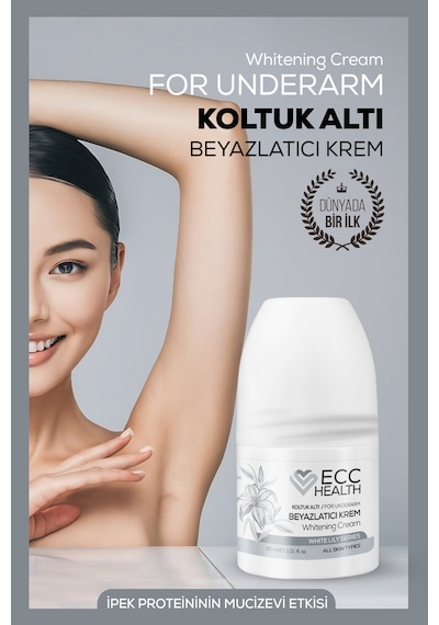 Ecc Health Koltuk Altı Beyazlatıcı Krem 30 ML