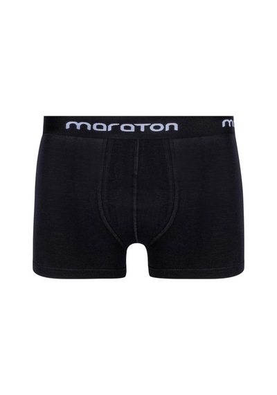 Maraton 2'li Erkek Siyah Boxer Siyah