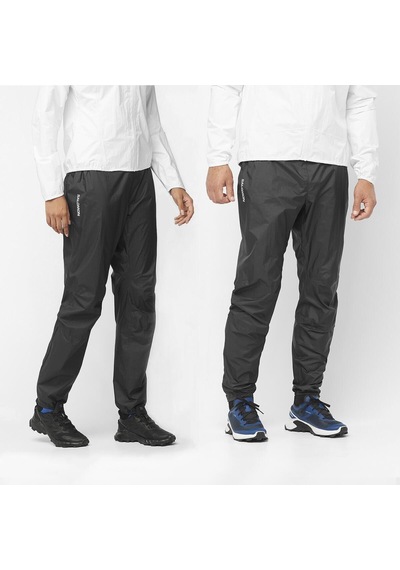 Salomon Salomon Bonatti Wp U Unisex Siyah Koşu Pantolonu 27412 Siyah