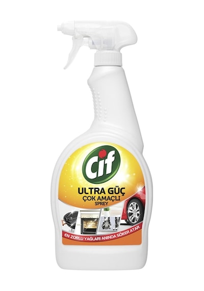 Cif Ultra Güç Çok Amaçlı Yüzey Temizleyici Sprey 1 L