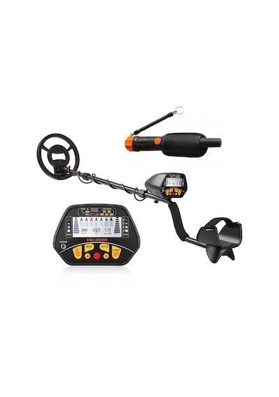 MD 3028 Ayrımlı Metal Dedektörü ve  MD 720 Pointer İkili Set