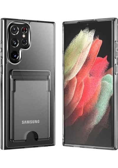 Galaxy S21 Ultra Kılıf Zore Ensa Kapak Renksiz