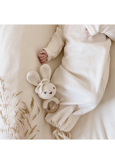 Naturaborn Naturaborn Gots Organik Sertifikalı Bebek Açık Uyku Tulumu Bej
