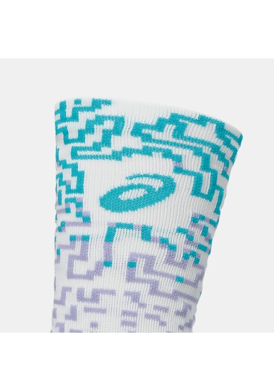 Asics Performance Run Sock Crew White/flash Coral Koşu Çorabı 3013b285-102 Krem