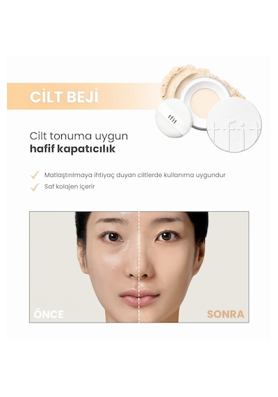 Tfıt Transparan Pudra Translucent Set Finishing Powder 02 Beige