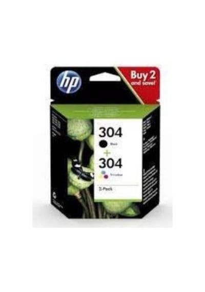 Hp 304 Black Color Siyah Renkli Multi Paket 3Jb05Ae