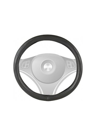 Carub Direksiyon Kılıfı Geçmeli 38 Cm Düz Siyah Br1841923 1 Adet