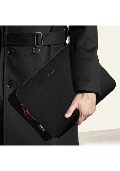 Wiwu Skin Armor Serisi Cordura 1000d Polyester Kumaş 14 İnç Laptop Çantası Siyah