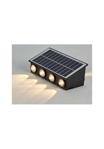 20w Solar Led Bahçe Aplik Günışığı Güneş Enerjili Ct-8010