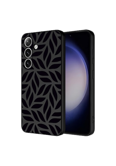 Samsung Galaxy S23 Fe İle Uyumlu Premier Kalite Özel Üretim Baskılı Silikon Telefon Kılıfı Bc 1 Siyah