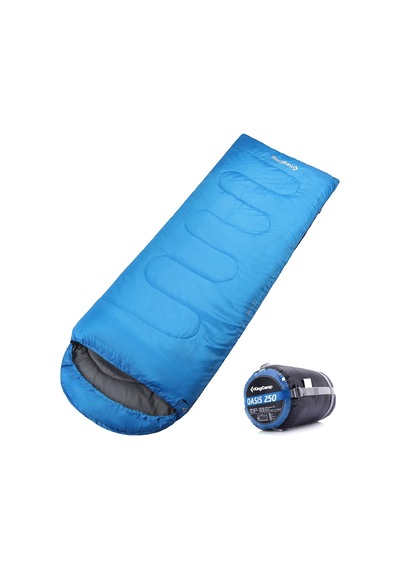 Oasis 250 Ultralight Uyku Tulumu Blue Sağ F. Çok Renkli