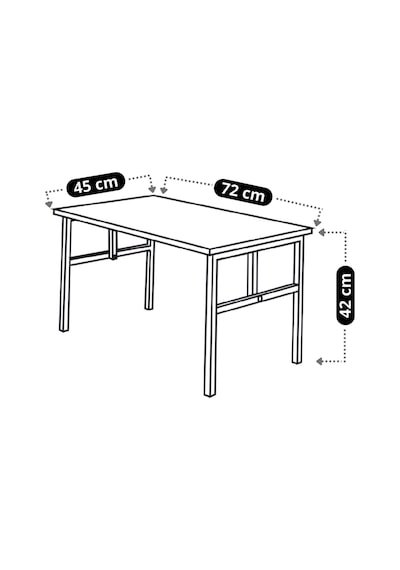Ard & Garden Linda Bahçe Mobilyası Sehpası Bahçe Takımı Sehpası Metal Balkon Takımı Sehpası Çay Seti Sehpası Kahverengi Ard & Garden Linda Bahçe Mobilyası Sehpası Bahçe Takımı Sehpası Metal Balkon Takımı Sehpası Çay Seti Sehpası Kahverengi