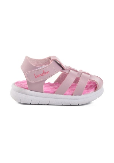 United Colors Of Benetton Lila Cırtlı Kız Bebek Sandalet Bn-1245 B
