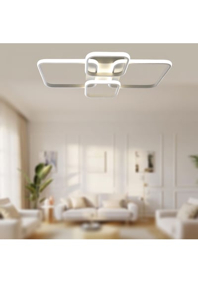 Tt500-4-by Tt Aydınlatma Beyaz Işık Mat Beyaz 4 Lü Led Avize Beyaz
