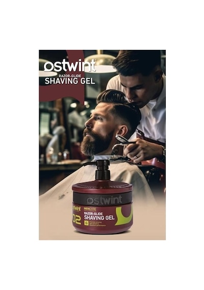 Ostwint Tıraş Jeli 02 1000ml. Kahverengi Sarı