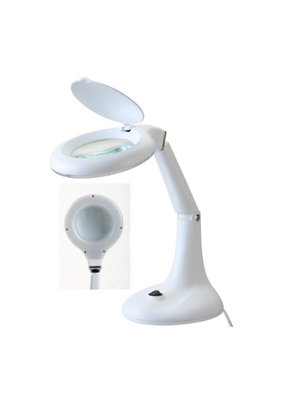 Wellhise Zd-137 Led Masaüstü Büyüteç 3x + 12x Aydınlatmalı Hassas İş Büyüteci
