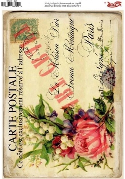 Mey İthalat Rich 6332 Vintage Kolay Transfer 23x33 Cm
