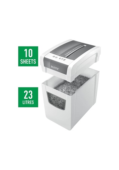 Leitz Evrak İmha Makinesi Iq Slim Home Office Beyaz L-8001