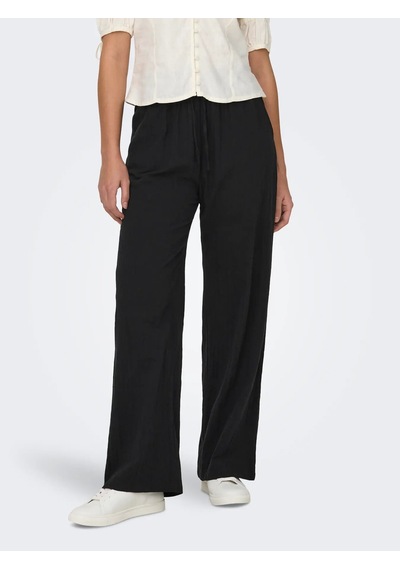 Only Onltizana Cotton Loose Kadın Pantolon 15319090 Siyah