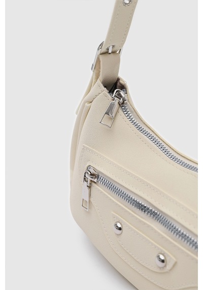 Shule Bags Sandy 90's Retro Baget Çanta Butter Yellow