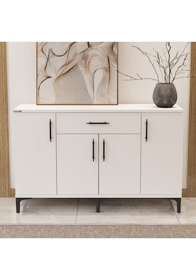 Garaj Home Çok Amaçlı Konsol - Beyaz Diğer