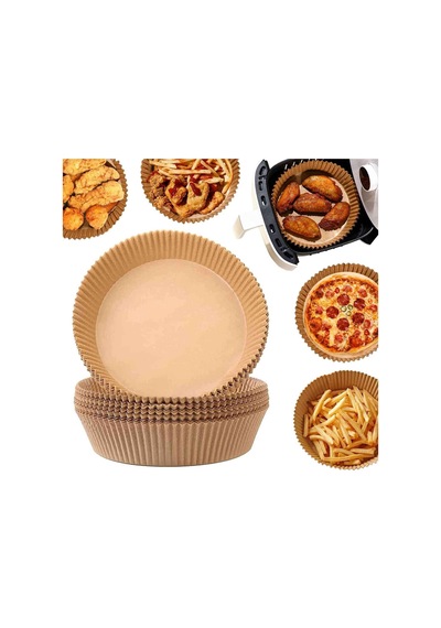 Porfex Hava Fritözü Kağıdı 50 Adet Granit Siyah