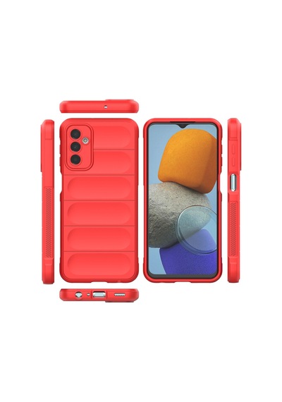 Samsung Galaxy Uyumlu M23 Kılıf Optimum Silikon - Kırmızı Bzsxx00 1