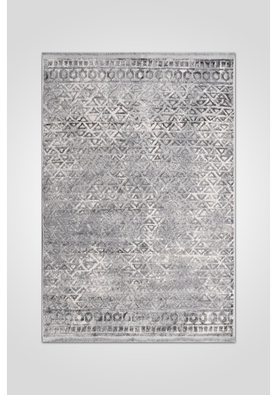 Notteo Modern Halı Yumuşak Dokulu, Dokuma Tabanlı, 7 Mm İnce Form, Dayanıklı Gri 1
