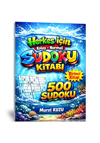 Herkes İçin Kolay Normal Sudoku Kitabı