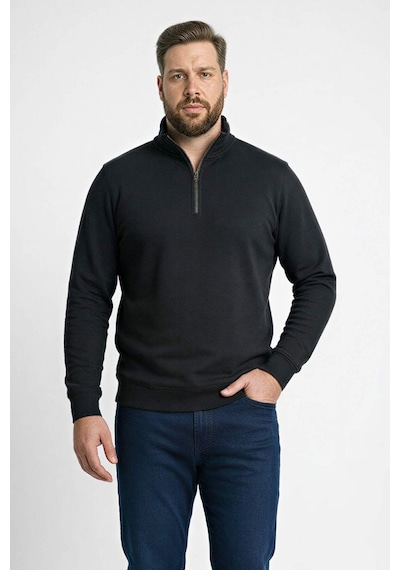 Defacto Regular Fıt Sweatshirt H1658ax26spbk81 Siyah-bk81