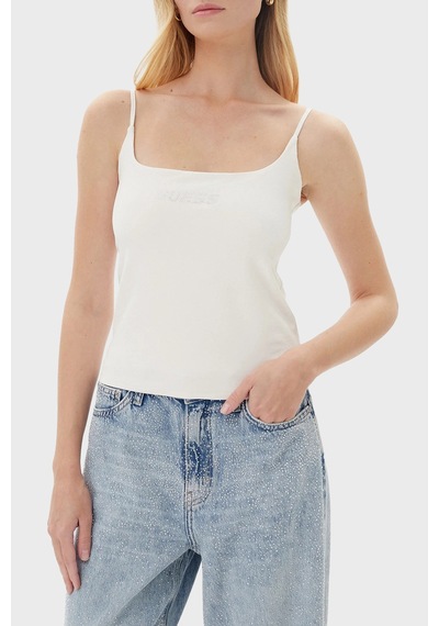 Guess Bayan Top V5gp22 J1314 G056 Krem Krem