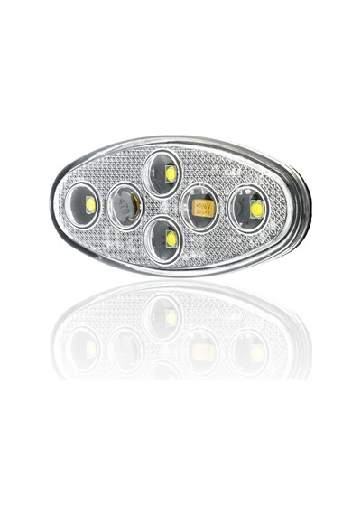 Sanel 24v Universal Elips 6 Led Dış Mekan Uyumlu Beyaz Sbe24w6