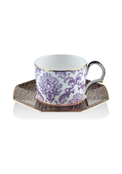 Lamedore Tea Delight Çay Fincanı İris Purple Blooming Baroque 1 Adet