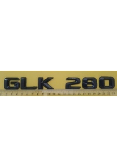 Mercedes Uyumlu Yazı Glk 280 Siyah