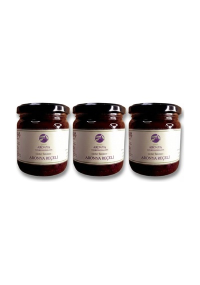 Aronya Reçeli Şeker İlavesiz 3lü Paket 210 Gr X 3 Adet