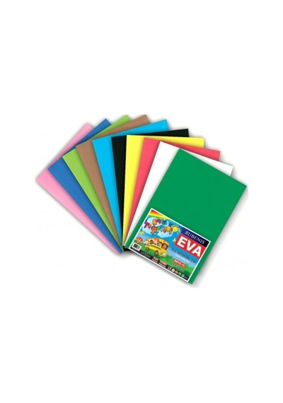 A4 20x30cm Karışık 10 Renk 2mm Yapışkanlı Eva