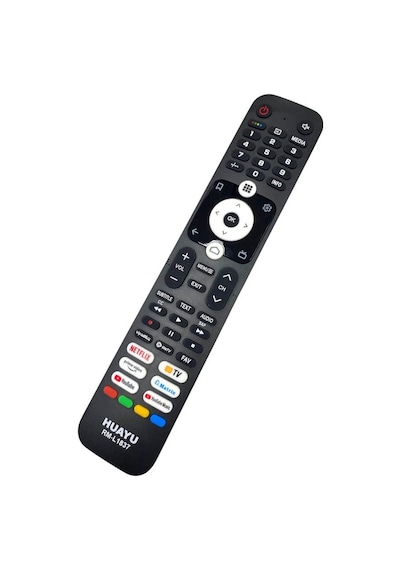 Haier Uyumlu Youtube-netflix-prime Video Tuşlu Led Tv Kumanda Huayu Rm-l1837